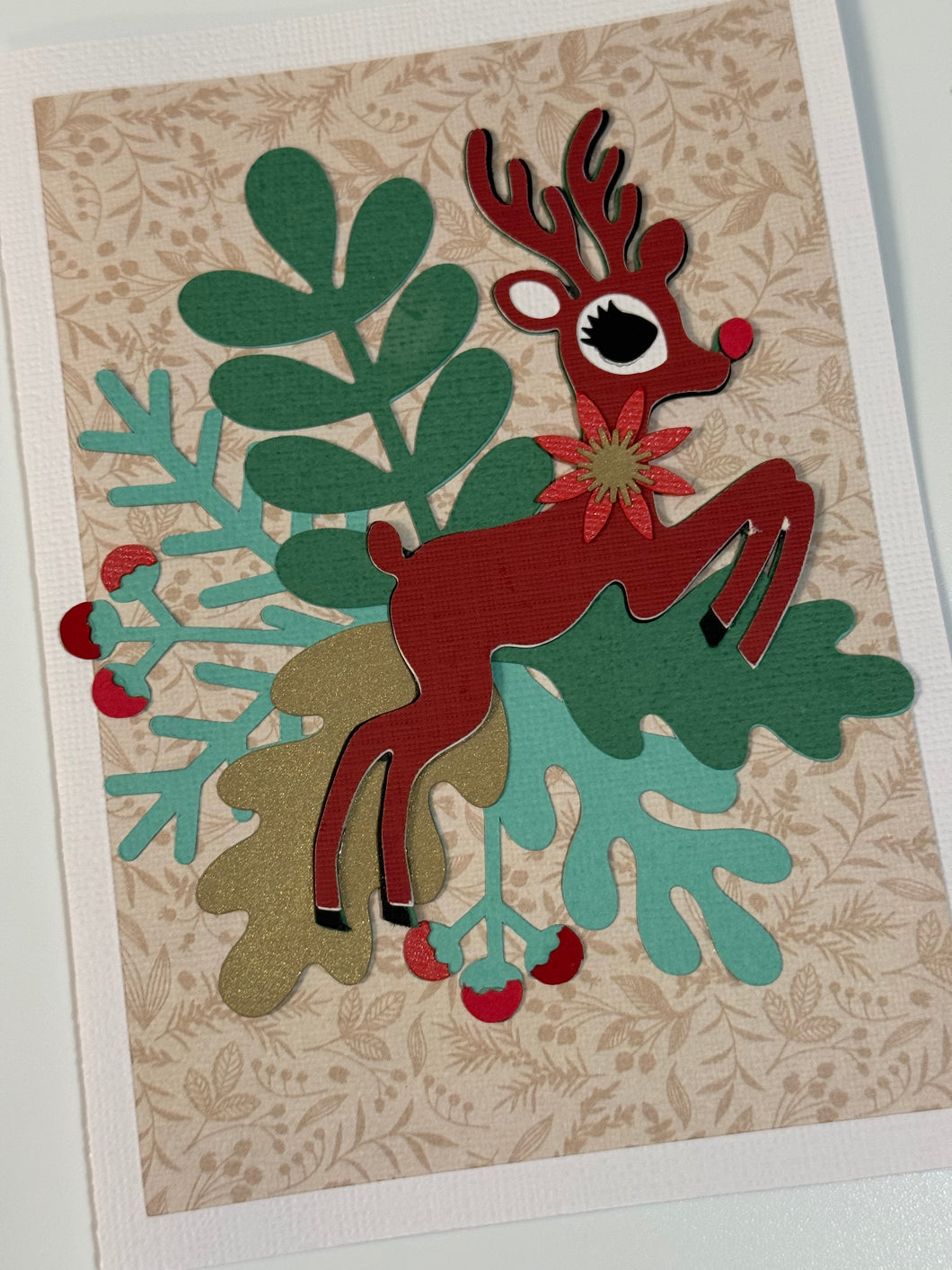 Reindeer Card