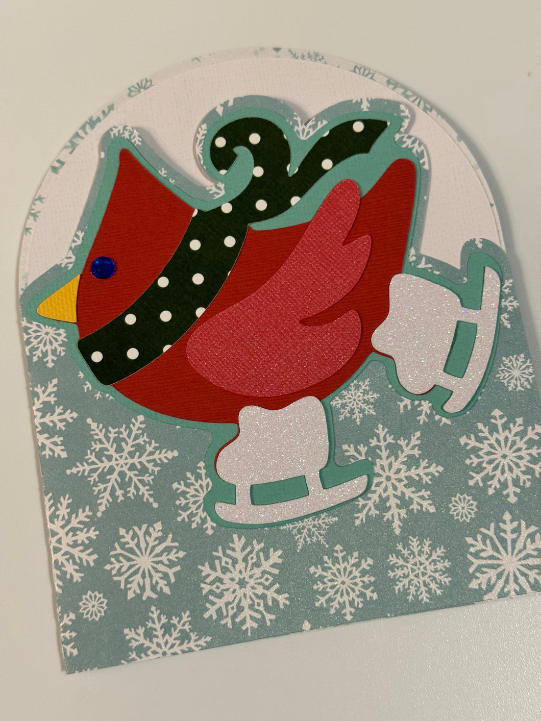 Cardinal Skating Card