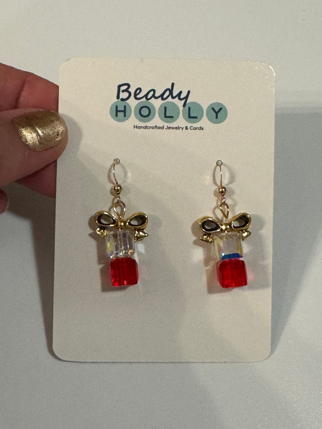 Swarovski Bow Earrings