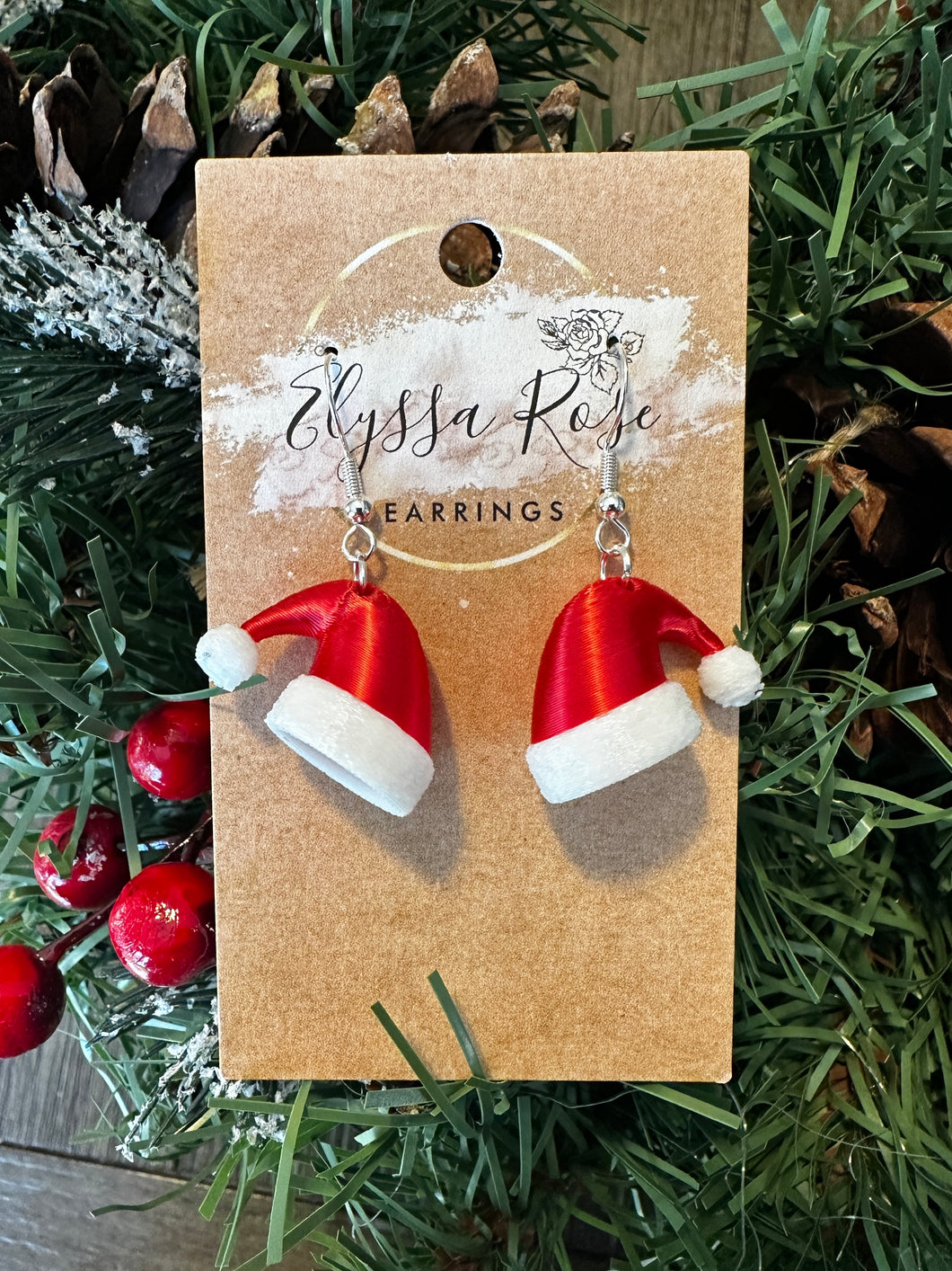 Santa Hat earrings