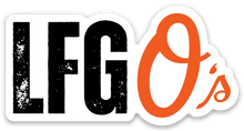 Load image into Gallery viewer, LFGO baseball sticker
