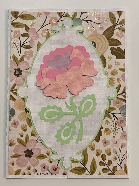 Gatefold Flower Card