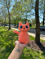 Orange Crochet Kitty