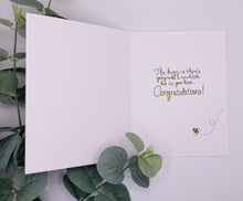 Load image into Gallery viewer, &quot;New Little Bee&quot; greeting card

