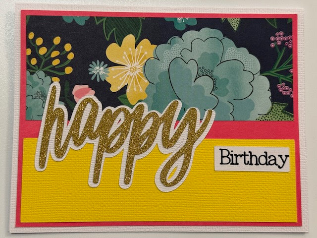 Flowers Birthday Card