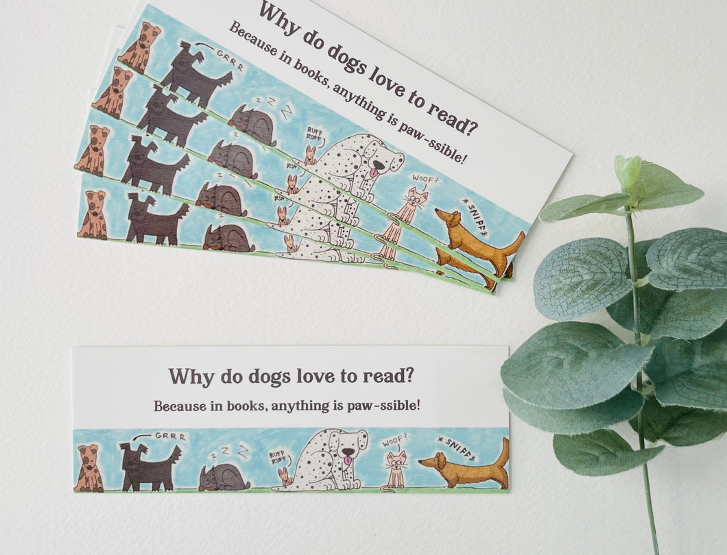 Doggy bookmark