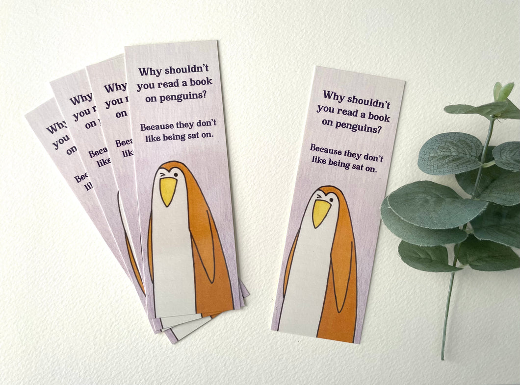 Penguin bookmark