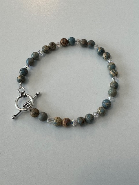 Swarovski & Stone 8 inch