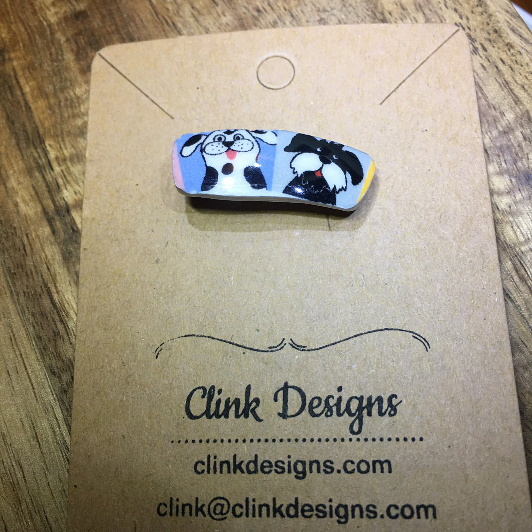 Sheep Dog & Fido Pin