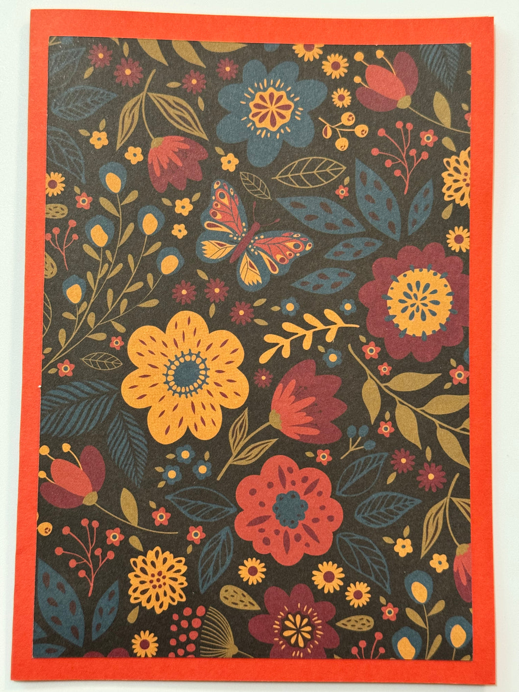 Fall Flowers Card