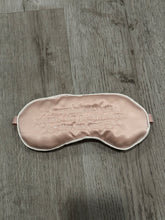 Load image into Gallery viewer, &quot;I cry a lot but i am productive its and art&quot; Satin Sleep Mask

