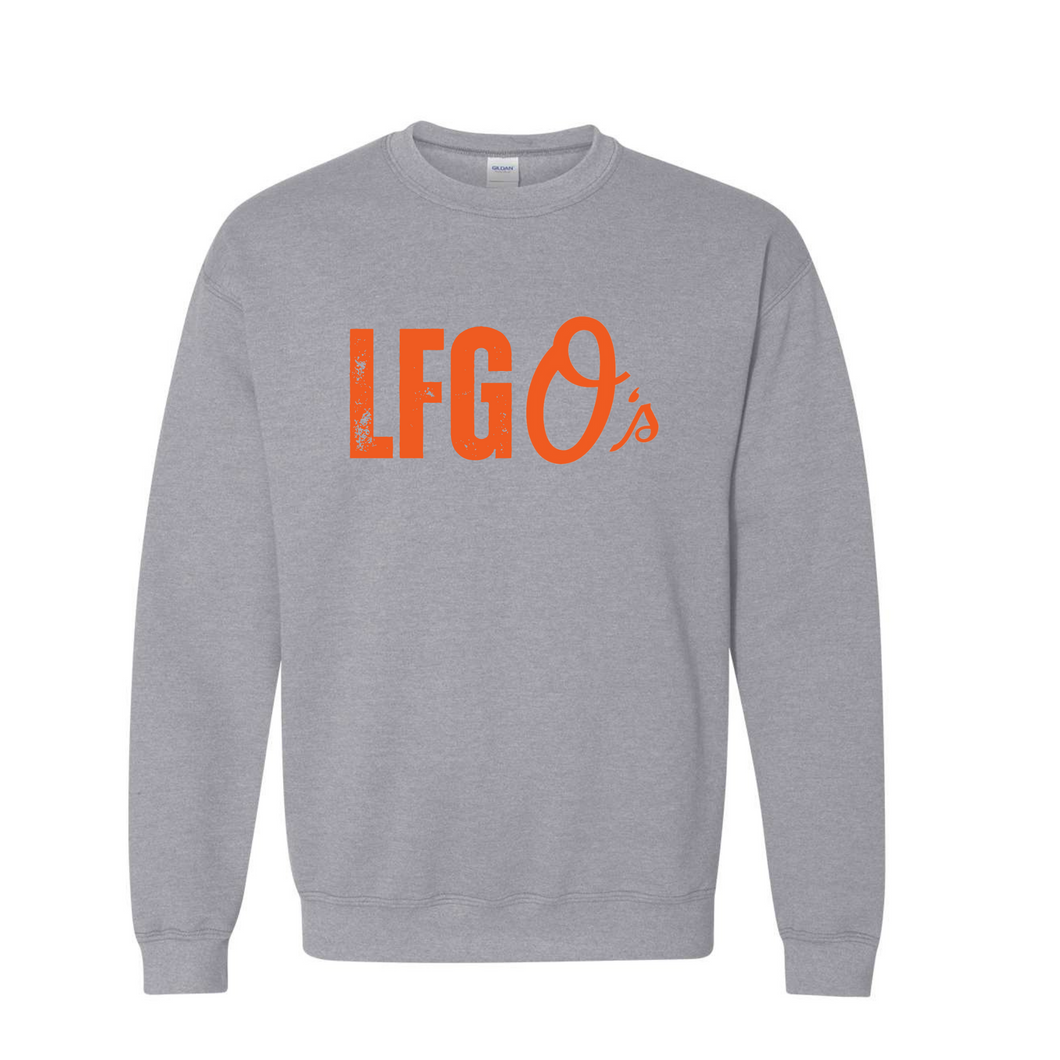LFGO- Baltimore baseball crewneck