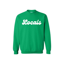 Load image into Gallery viewer, The Locals- kelly green- crewneck sweatshirt- unisex
