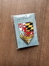 Load image into Gallery viewer, Maryland Banner Enamel Pin
