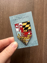 Load image into Gallery viewer, Maryland Banner Enamel Pin
