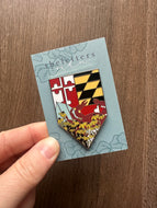 Maryland Banner Enamel Pin