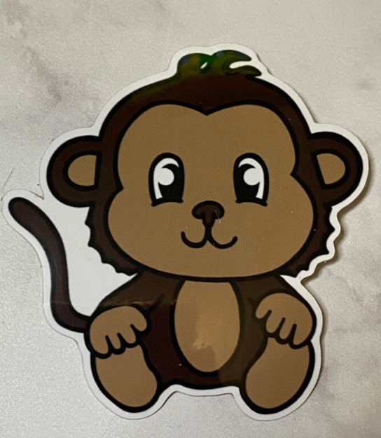Monkey Sticker