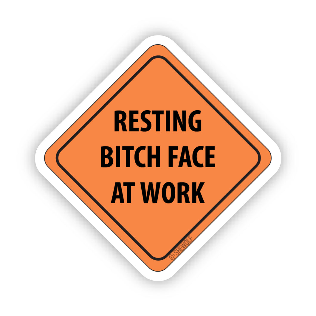 RBF at Work Sticker