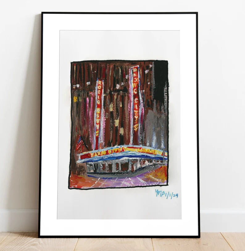 Radio City New York City 8x10 print