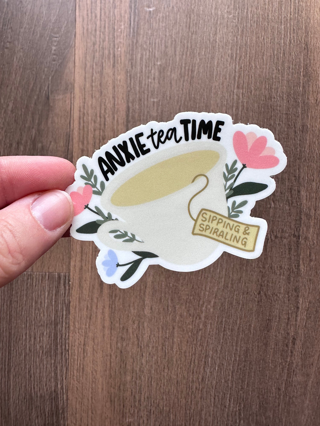 AnxieTEA Time Sticker