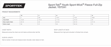 Load image into Gallery viewer, Sport-Tek® Youth Sport-Wick® Fleece Full-Zip Jacket CC Phoenix
