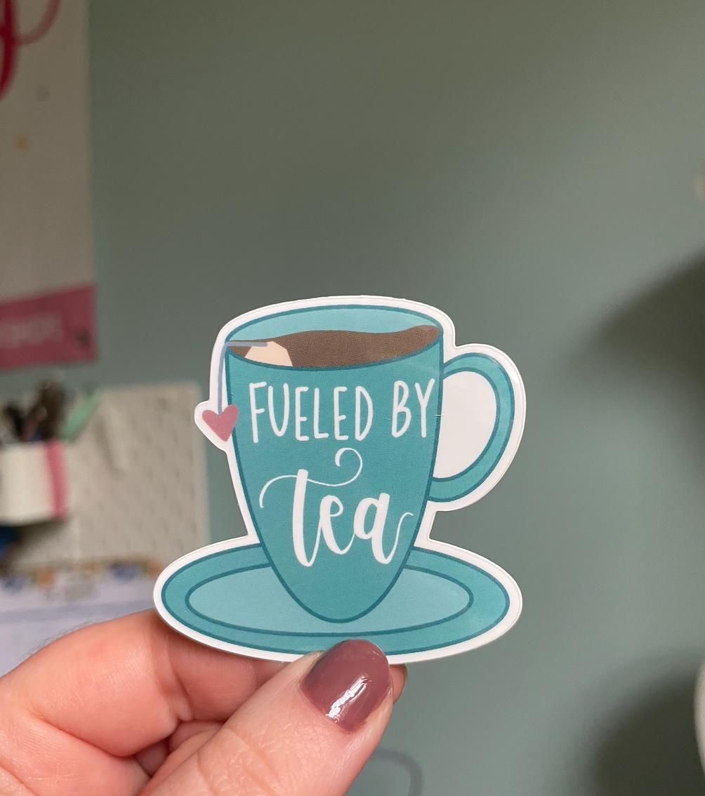 Fueled by Tea Sticker