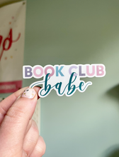 Load image into Gallery viewer, Book Club Babe Sticker
