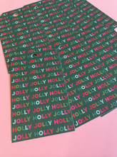 Load image into Gallery viewer, Holly Jolly Christmas Gift Tag | Set of 8
