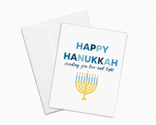 Load image into Gallery viewer, Happy Hanukkah Holiday Card
