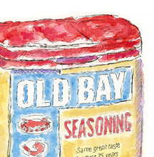 Load image into Gallery viewer, Maryland Spice Can watercolor 8x10 print
