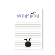 Load image into Gallery viewer, Witchy bitch notepad
