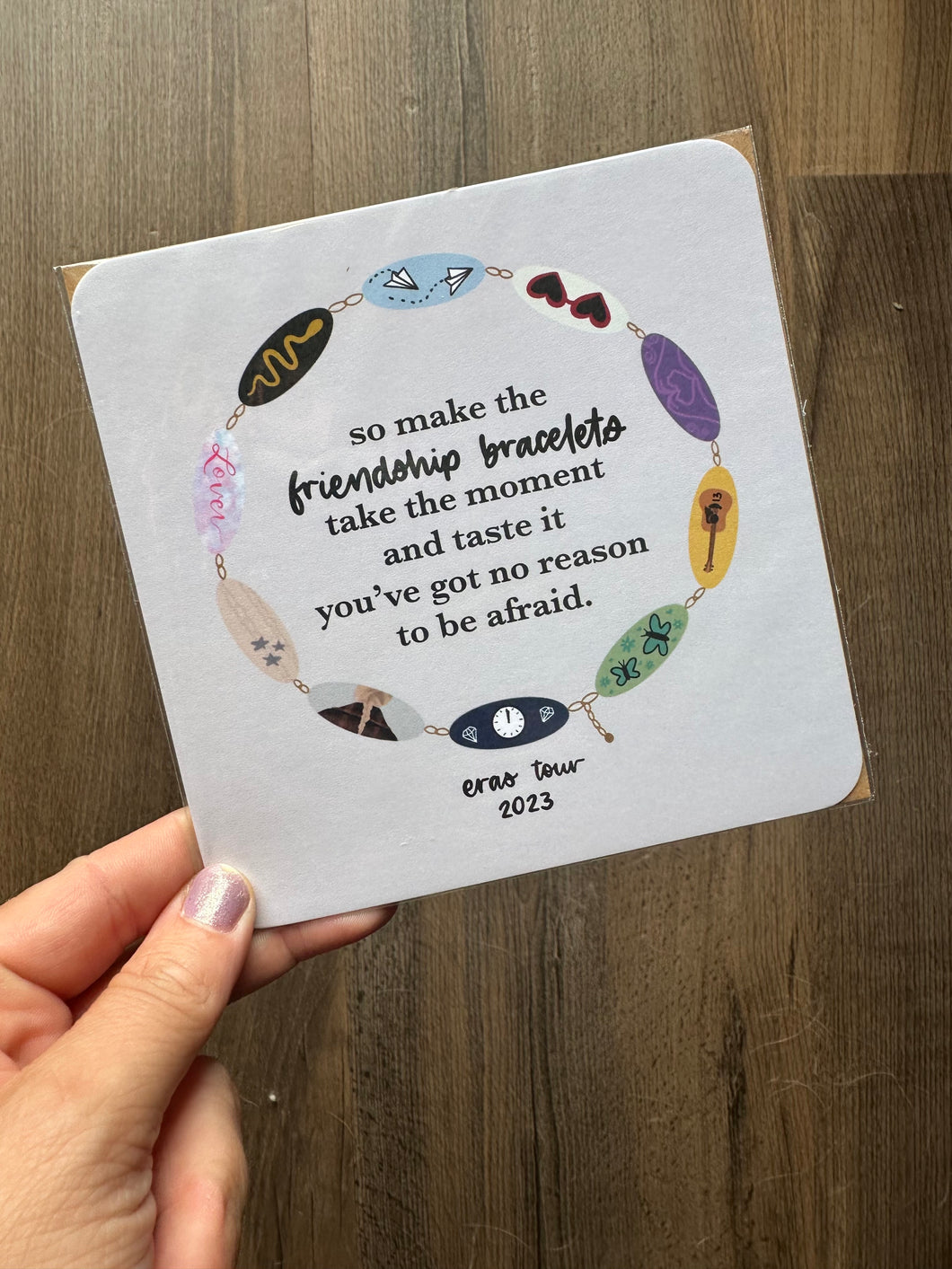 Swiftie Friendship Bracelet Print
