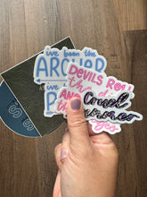 Load image into Gallery viewer, Swiftie Lyric Sticker
