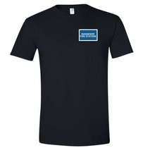 Load image into Gallery viewer, black tee- Banneker fire station 55th anniversary shirt
