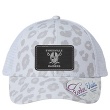 Load image into Gallery viewer, Sykesville Raiders womens leopard hat

