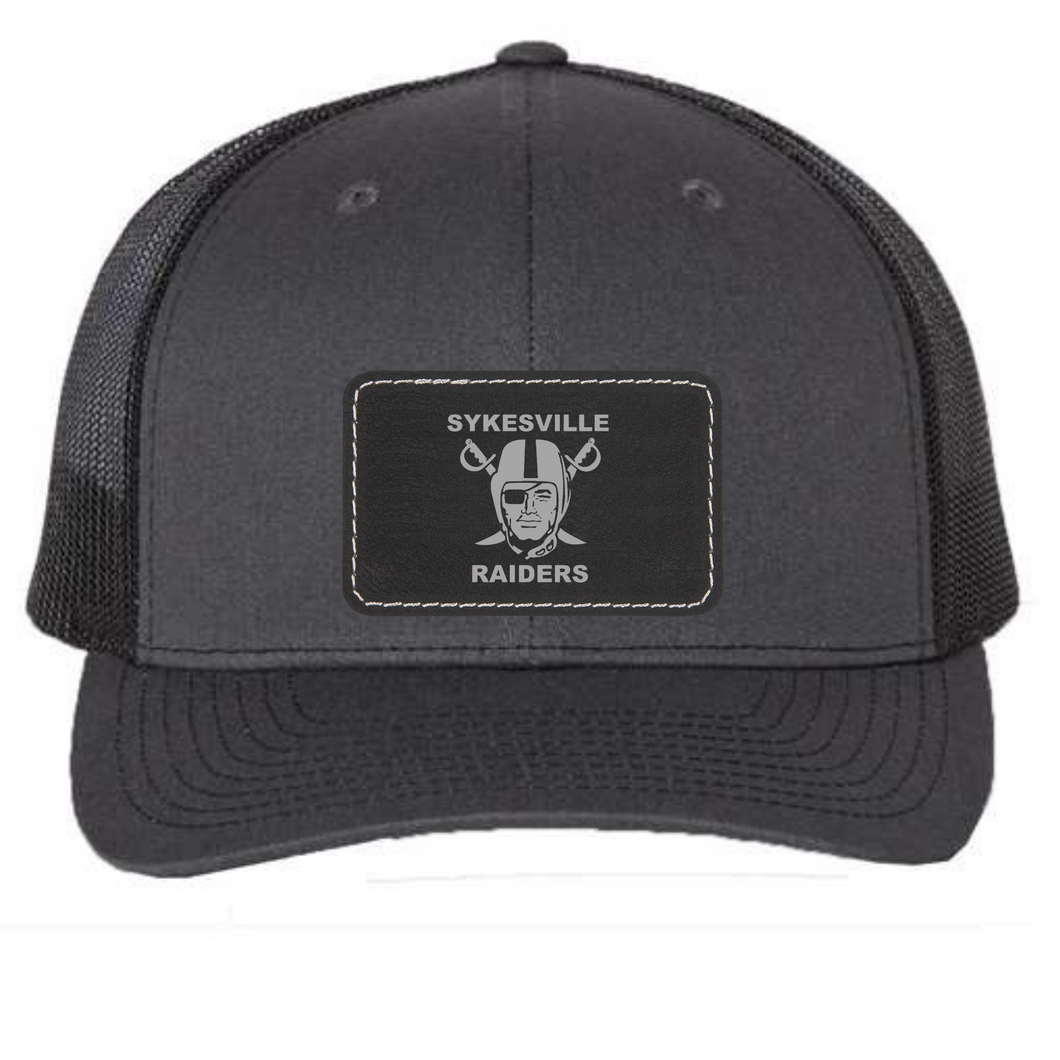 Sykesville Raiders Richardson snap back hat - charcoal/black
