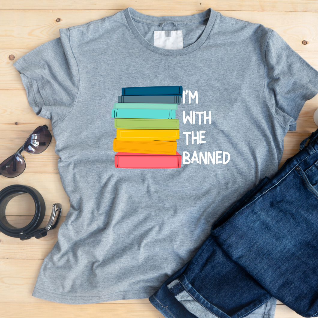 ADULT BANNED BOOK COLLECTION- I'm with the banned apparel