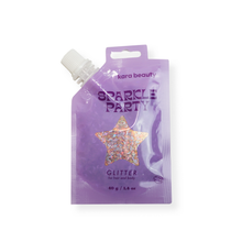 Load image into Gallery viewer, tangerine SPARKLE PARTY HAIR AND BODY GEL - SINGLE PACKS: TANGERINE SMILES
