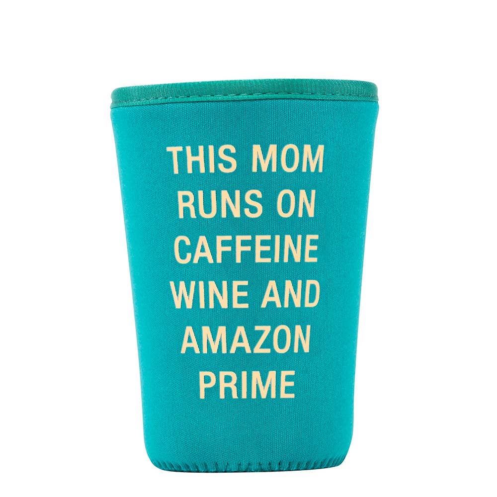 Mom Runs To-Go Cup Koozie