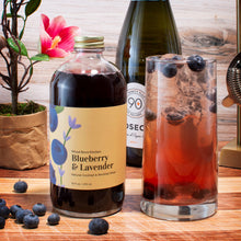 Load image into Gallery viewer, Blueberry and Lavender Cocktail Mixer and Mocktail Mixer, 16
