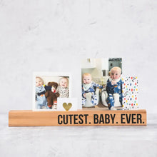 Load image into Gallery viewer, Cutest. Baby. Ever. Memory Stick Wood: Brown
