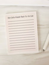Load image into Gallery viewer, Hot Girls Finish Their To-Do List Note Pad
