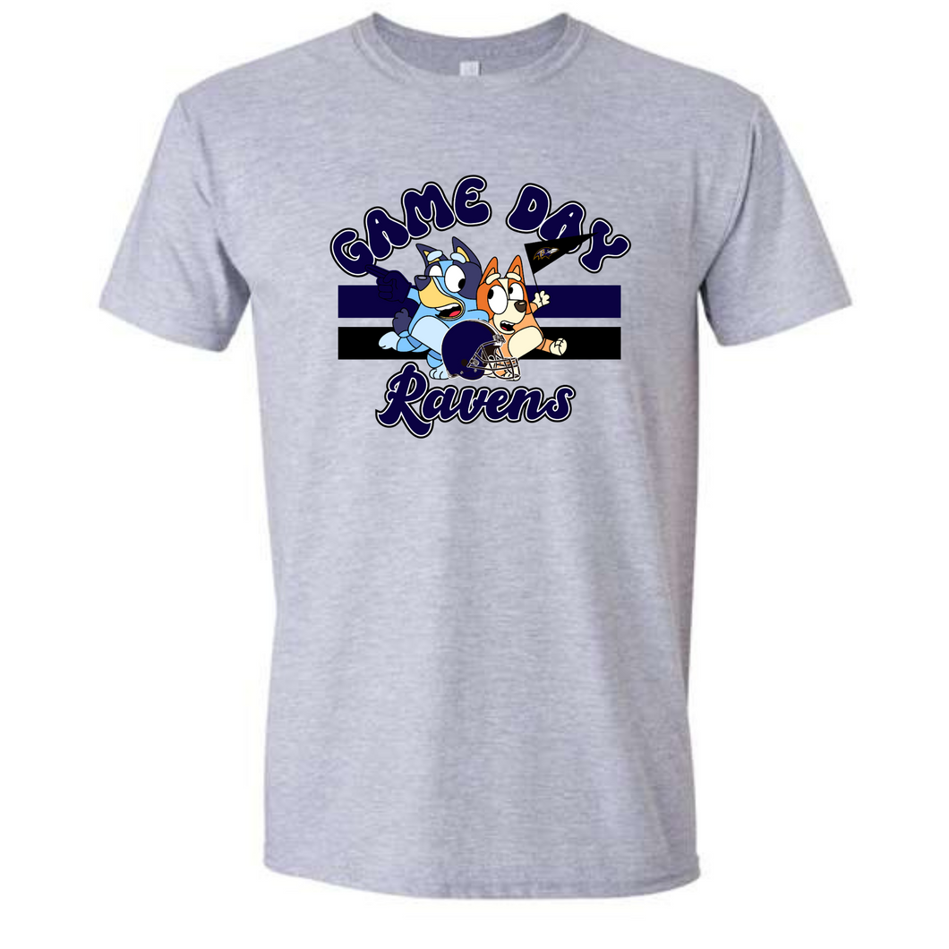 Baltimore Football dog tee- style 1- adult
