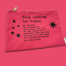 Load image into Gallery viewer, Train Your Mind to See the Good in Every Situation pouch
