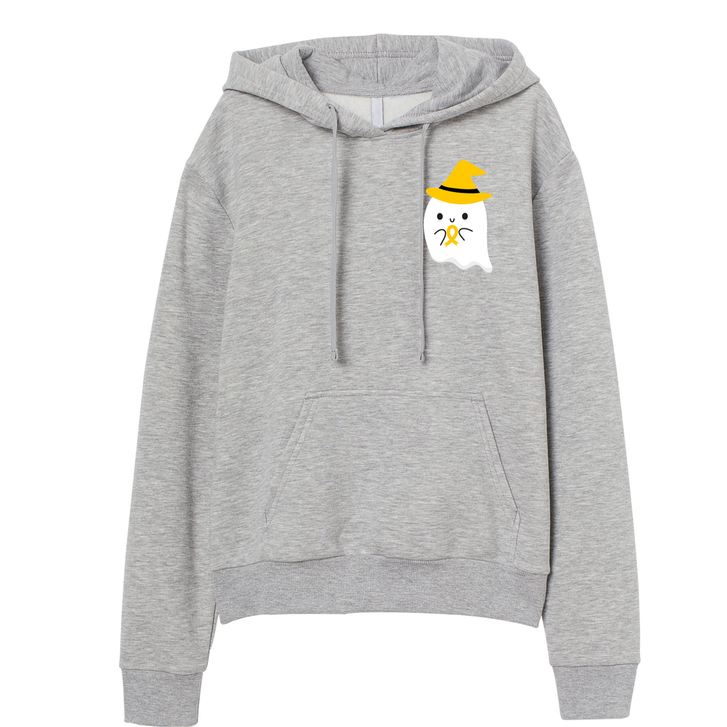 Childhood Cancer Ghostie - Spooky Collection- Apparel