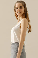 Load image into Gallery viewer, Ninexis Full Size V-Neck Curved Hem Tank
