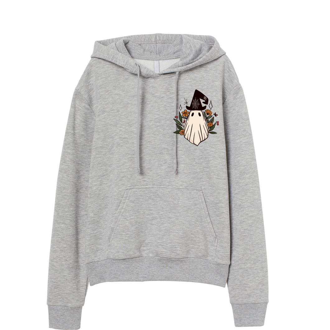 floral ghostie - Spooky Collection- Apparel