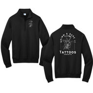 Grimm & Bare It-Hanover 1/4 zip-black unisex