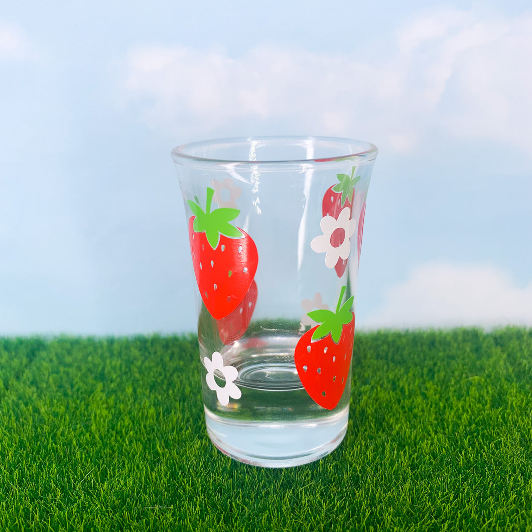 Strawberry Shot Glass