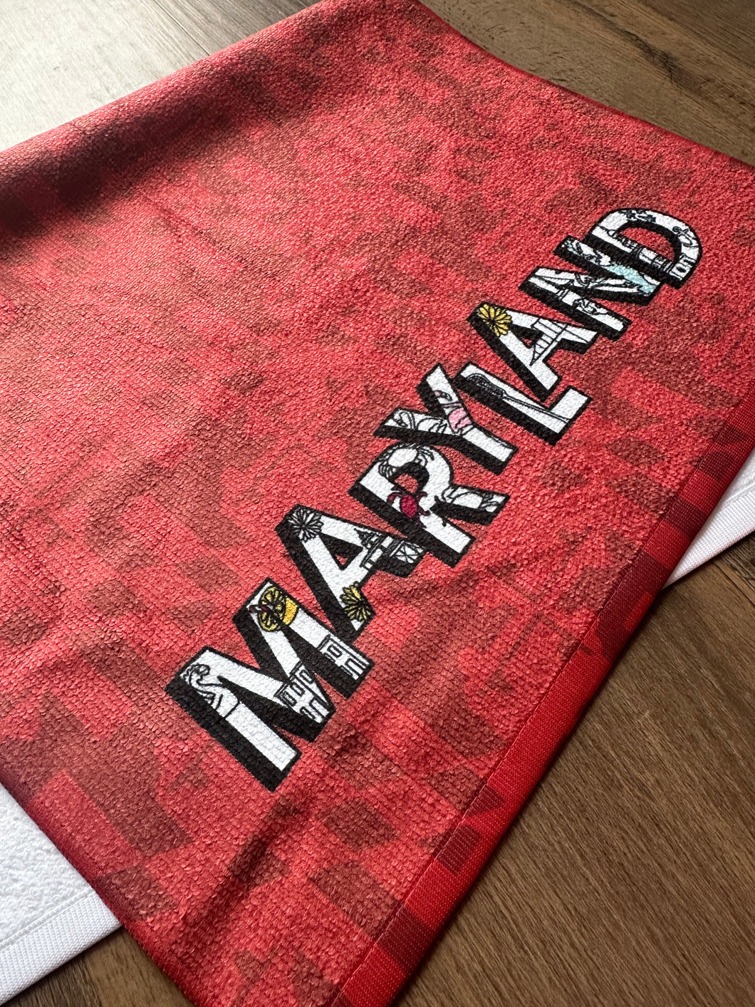 Maryland Icons Hand Towel